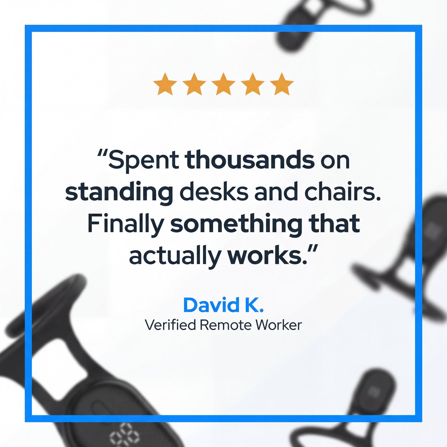 Posture Corrector Pro with Biofeedback